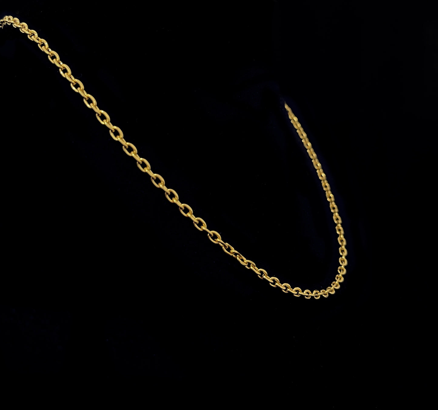 GOLD CABLE CHAIN (3MM)