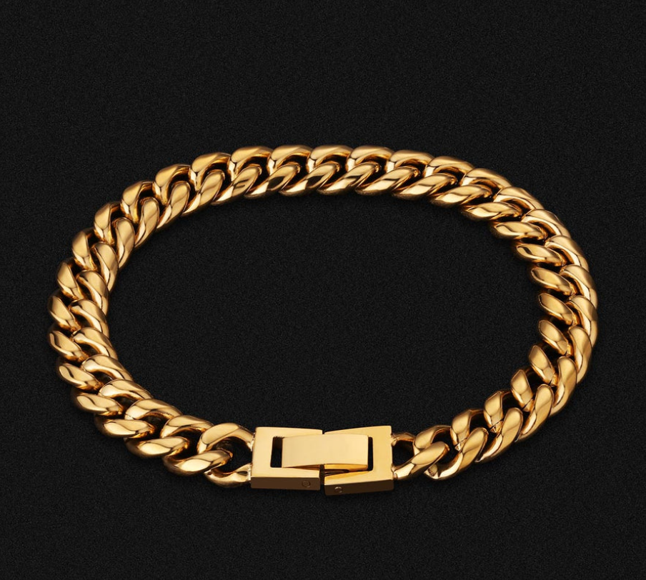 8mm cuban online bracelet