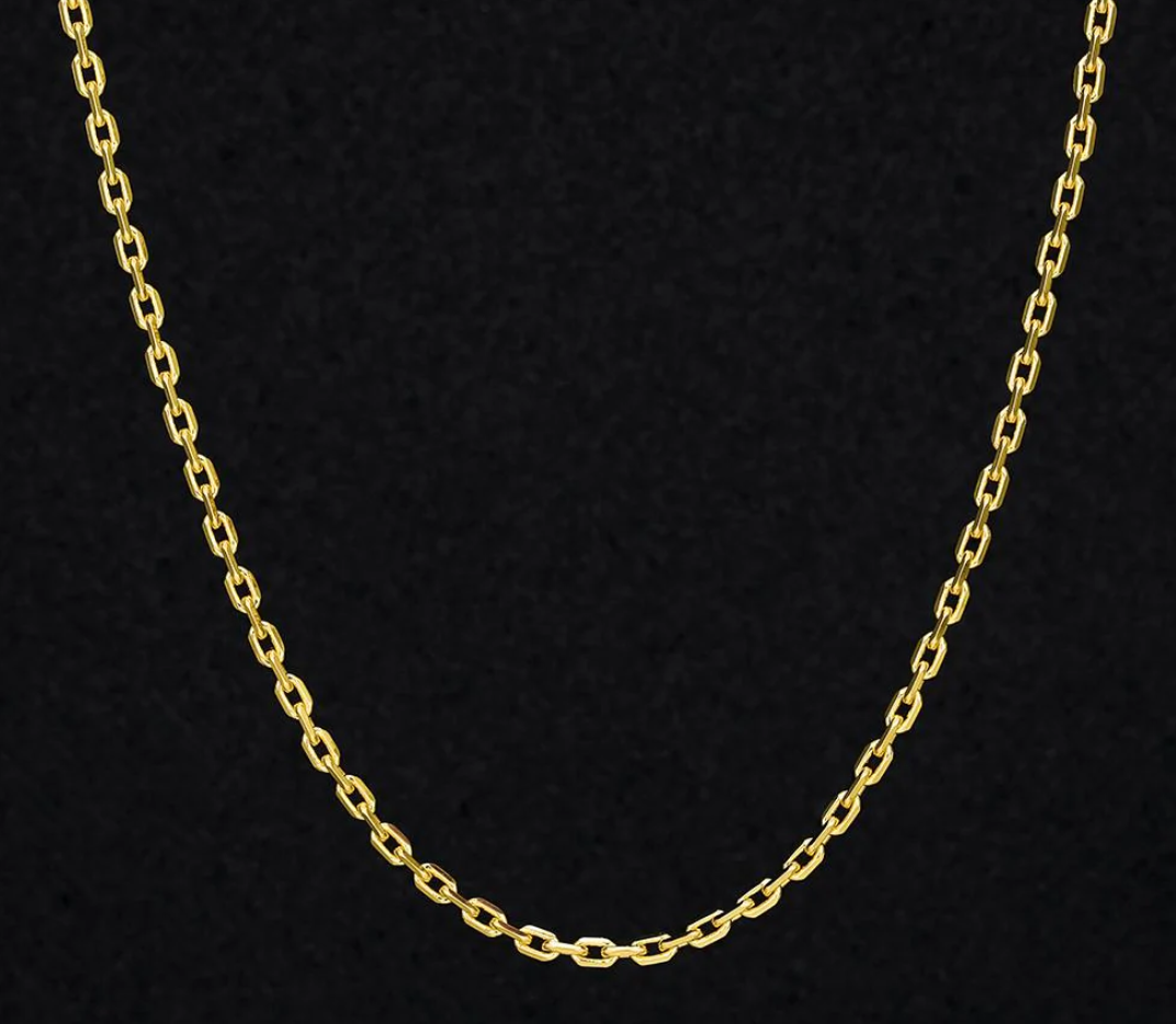 GOLD CABLE CHAIN (3MM)