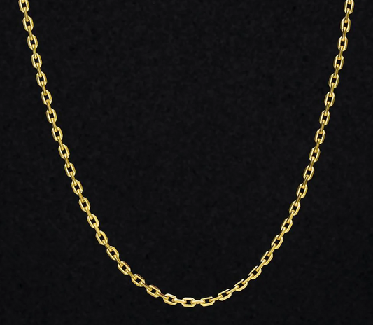 GOLD CABLE CHAIN (3MM)