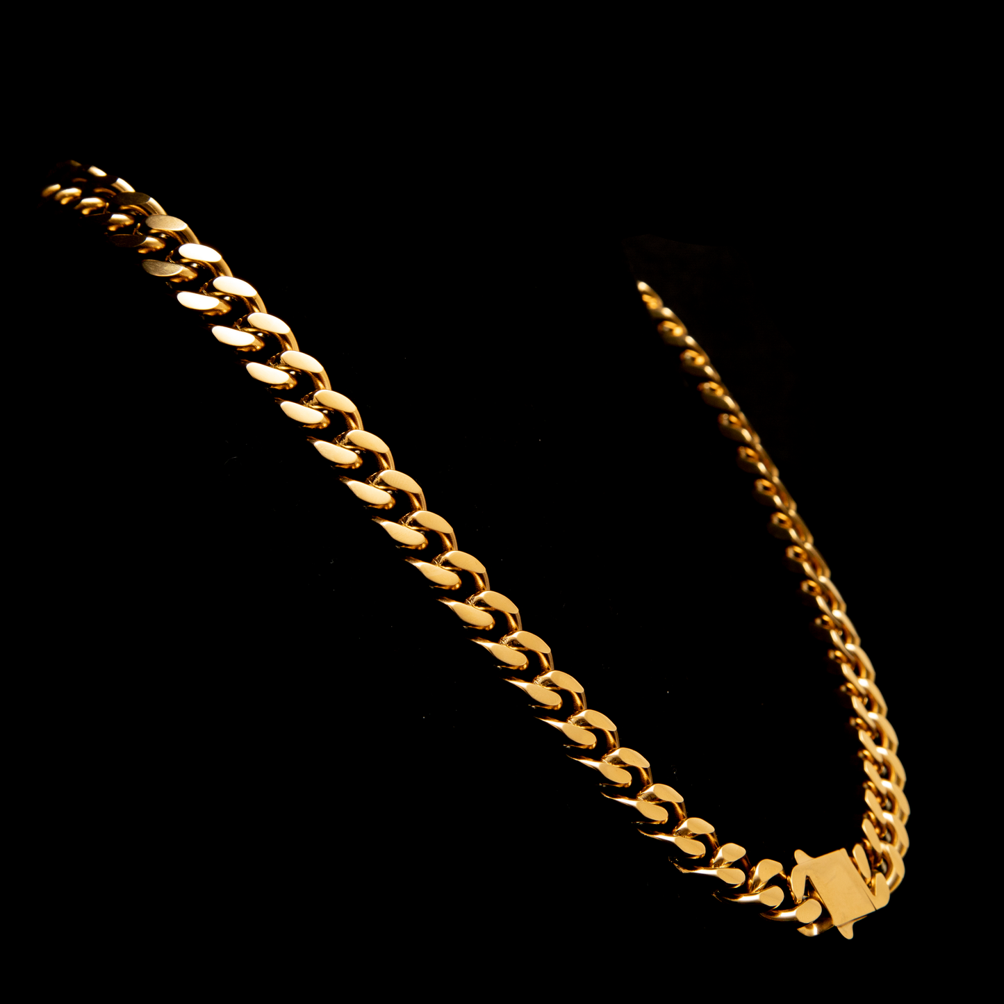 GOLD CUBAN CHAIN (12MM)