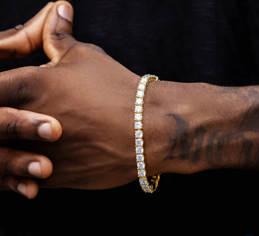 Iced tennis outlet bracelet